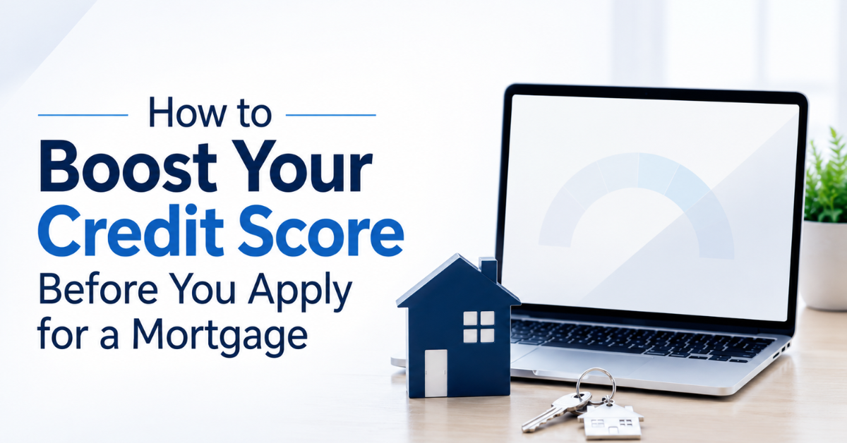 How to Boost Your Credit Score Before You Apply for a Mortgage