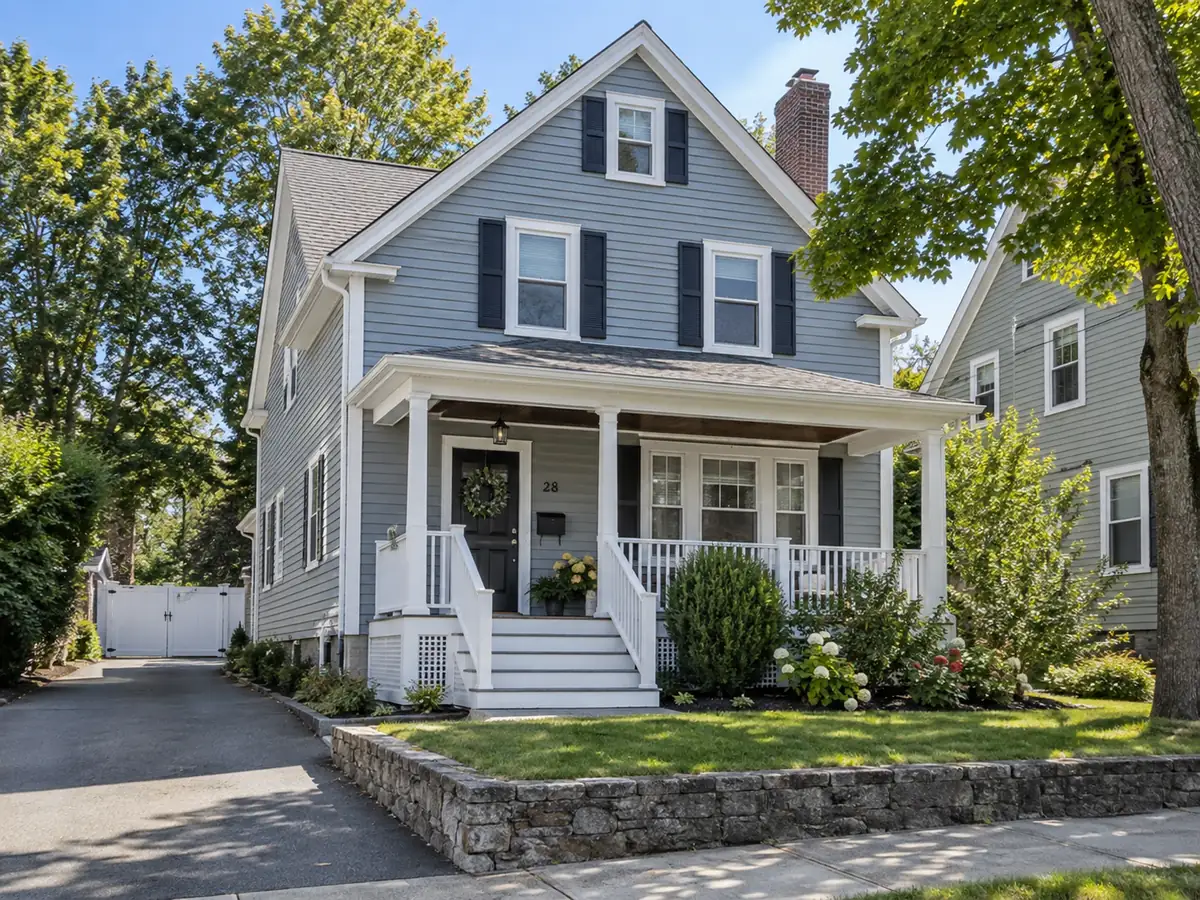 Single-family colonial home in Massachusetts financed with a MassHousing mortgage